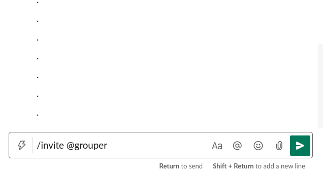 Animation showing adding user to a group